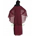 Cape abaya- Maroon Cape abaya- Maroon